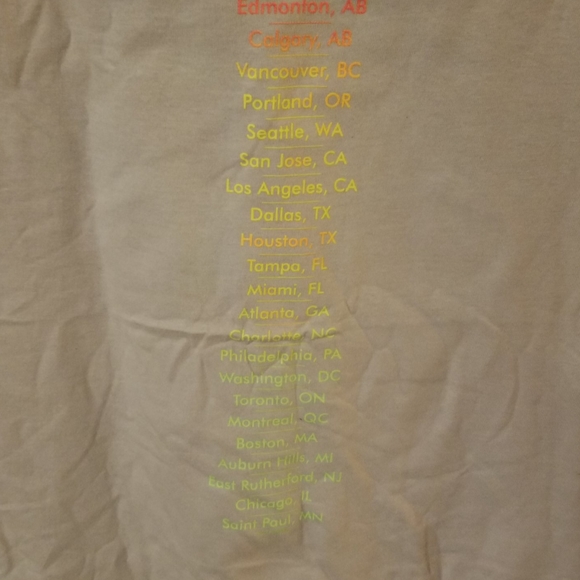Coldplay shirt MYLO XYLOTO World Tour 2012 new C3 - Picture 7 of 7
